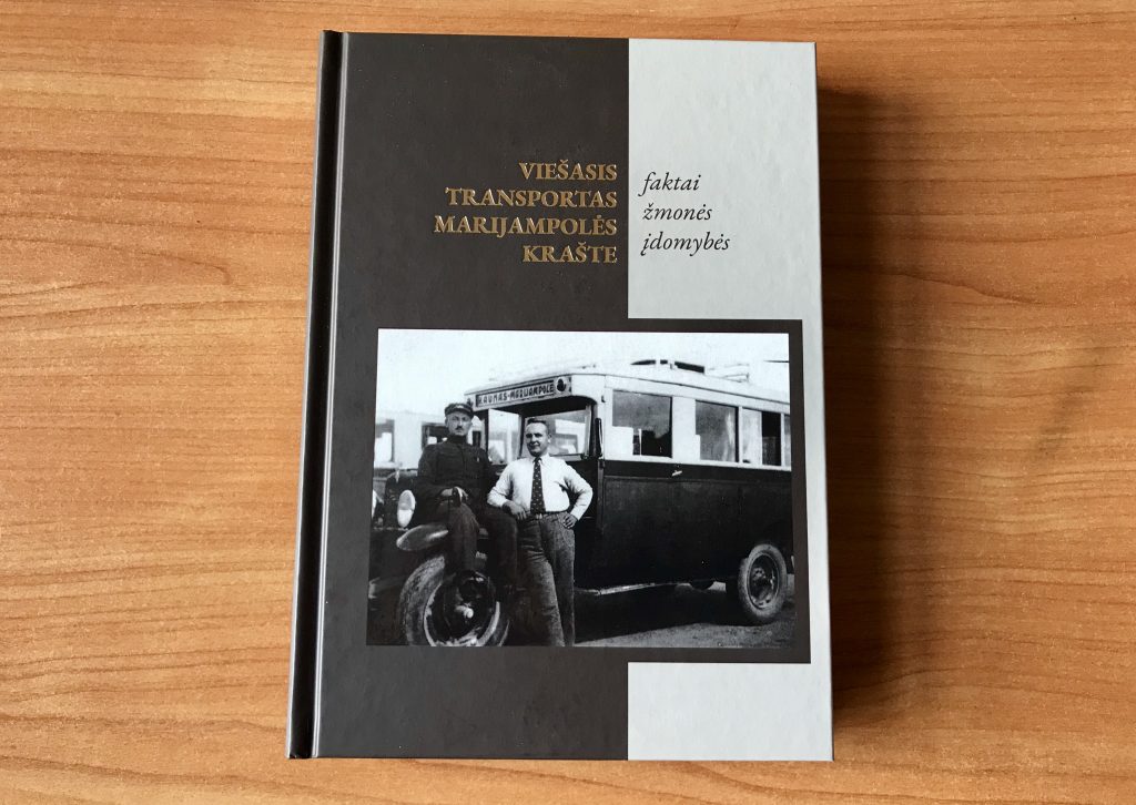 „Viešasis transportas Marijampolės krašte.“ Knygos autorius Gintaras Kandrotas.